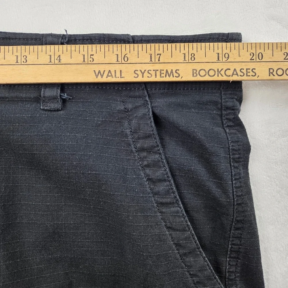 Wear First Cargo Shorts Mens 40 Blue Multi-Pocket Utility Casual Good
